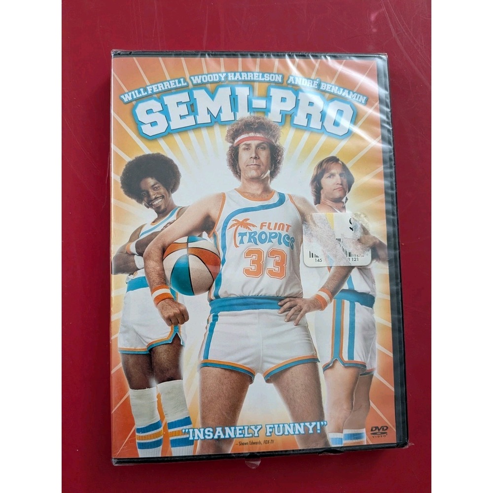 Semi-Pro (DVD, 2008) Will Ferrell Comedy Movie New